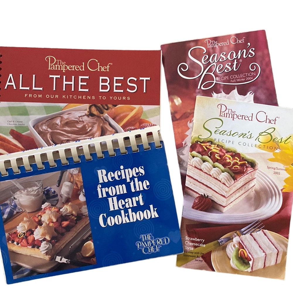 Pampered Chef cook books